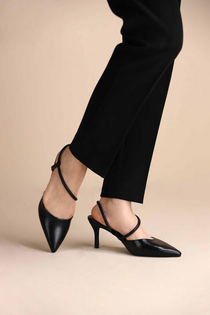 Black Pumps Heels-442992903