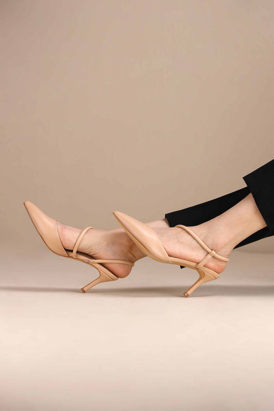 Beige Pumps Heels-442992918
