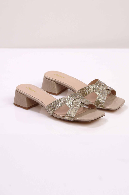 Beige Wedge-443122918